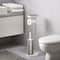 Joseph Joseph EasyStore Plus Standing Toilet Paper Holder with Flex Steel Toilet Brush